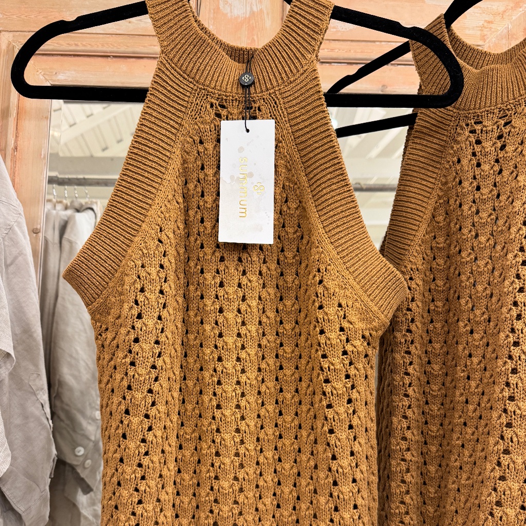 Summum Knit Halter Top